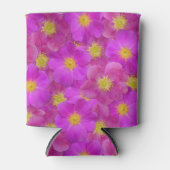 ワイルドバラシームレスパターン 缶クーラー (正面)