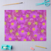 ワイルドバラシームレスパターン 薄葉紙 (クラフト)