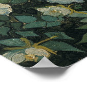 ワイルドバラバイビンセント・ヴァン・ゴッホ、ヴィンテージ・ガーデン・アート ポスター (角)