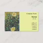 ワイルドバラバイビンセント・ヴァン・ゴッホ 名刺 (正面)