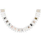 ワイルドバラファースト誕生日写真 バンティングフラッグ (全)