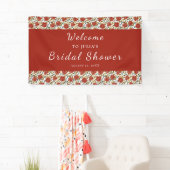 ワイルドバラフローラ花びらガーデンアジ結婚ーズ 横断幕 (インサイチュ)