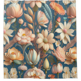 ワイルドバラフローラ シャワーカーテン