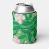 ワイルドバラローザカニナ開花 缶クーラー (缶裏面)