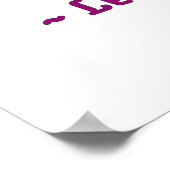 ワイルドバラワイルドフラワーレイン引用文 ポスター (角)