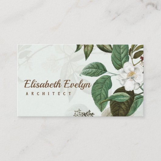 ワイルドバラ枠 名刺 (正面)