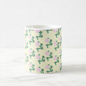 ワイルドバラ花 コーヒーマグカップ (中央)