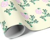 ワイルドバラ花 ラッピングペーパー (ロールコーナー)
