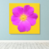 ワイルドバラ2 キャンバスプリント (インサイチュ (ウッドフロア))