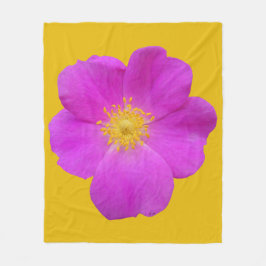 ワイルドバラ2 フリースブランケット