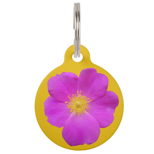 ワイルドバラ2 ペット　ネームタグ (正面)