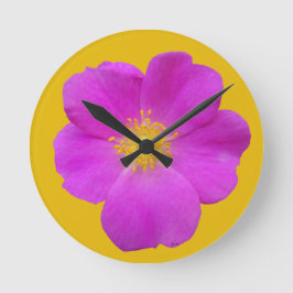 ワイルドバラ2 ラウンド壁時計