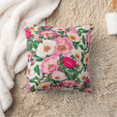 ワイルドバラ クッション (ブランケット)