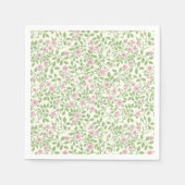 ワイルドバラ スタンダードカクテルナプキン (正面)