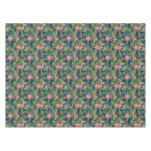 ワイルドバラ,青い背景,ワイルドバラ,バラ,ピンク テーブルクロス (正面(横))