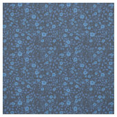 ワイルドバラ（青） ファブリック (見本)