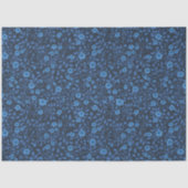 ワイルドバラ（青） 薄葉紙 (正面)