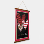 ワイルドバレンタイン 吊り下げ型タペストリー (傾斜あり)