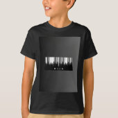 「ワイルドバーコードフォレスト」 Tシャツ (正面)