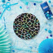 ワイルドバースデーパーティキリン誕生日紙プレート ペーパープレート (パーティー)