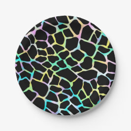 ワイルドバースデーパーティキリン誕生日紙プレート ペーパープレート