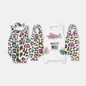 ワイルドバースデーパーティージャングルアニマルズ子供の誕生日 フェイバーボックス (折り畳みなし)