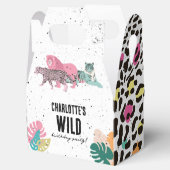 ワイルドバースデーパーティージャングルアニマルズ子供の誕生日 フェイバーボックス (オープン)