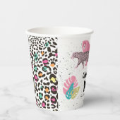 ワイルドバースデーパーティージャングルアニマルズ子供の誕生日 紙コップ (正面)