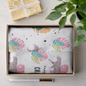 ワイルドバースデーパーティージャングルアニマルズ子供の誕生日 薄葉紙 (ギフト)