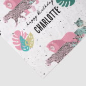 ワイルドバースデーパーティージャングルアニマルズ子供の誕生日 薄葉紙 (詳細)