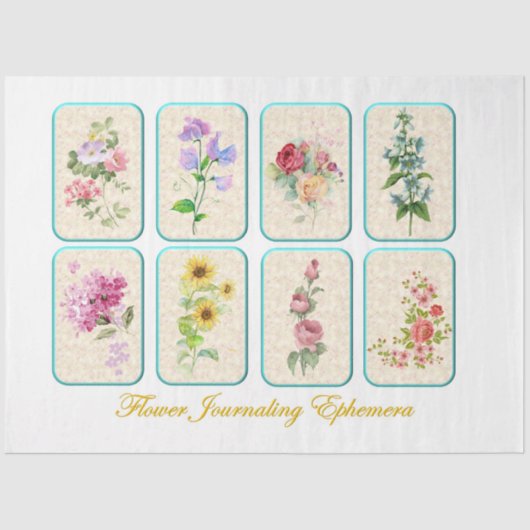 ワイルドバードシリーズデザイン10 薄葉紙 (正面)