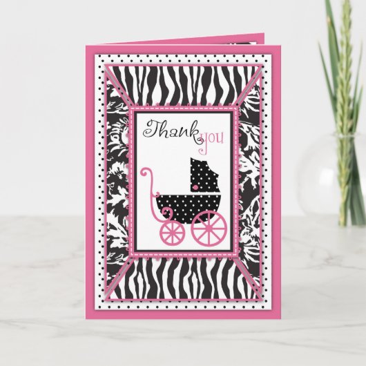 ワイルドパッチワークTYカード サンキューカード (正面)