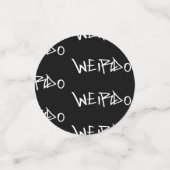 ワイルドパンクスタイル風変わりエモゴシックヘビーメタル コンフェッティ (スモール正面)