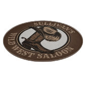 ワイルドパーソナライズされたウェストサロンウェスタンカウボーイブーツ カッティングボード (角)