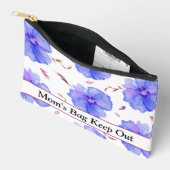 ワイルドパーソナライズされた素朴バラアクセサリーポーチ アクセサリーポーチ (見開き)