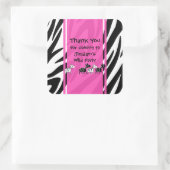 ワイルドパーティー/ピンク スクエアシール (バッグ)