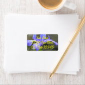 ワイルドパープルアイリス ラベル (インサイチュ)