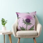 ワイルドパープルアザミ（ピンク） クッション (椅子)