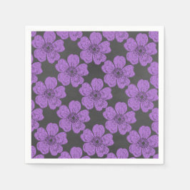 ワイルドパープルバラシャルボード スタンダードカクテルナプキン