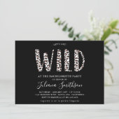 ワイルドヒョウバチェロレッテ 招待状 (スタンド正面)