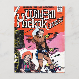 ワイルドビルヒックー漫画 ポストカード