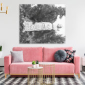 ワイルドビル・ヒコックの墓石の写真 キャンバスプリント (インサイチュ (リビング))