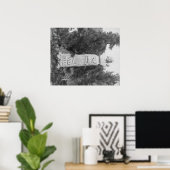 ワイルドビル・ヒコックの墓石の写真 ポスター (ホームオフィス)