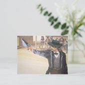 「ワイルドビル」ヒックー(1837-76)は彼のマークを示す ポストカード (スタンド正面)