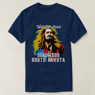 ワイルドビルHickokデッドウッド Tシャツ