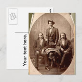 ワイルドビルHickok -テキサス州・ジャック – バッファロー・ビル ポストカード (正面/裏面)