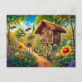 ワイルドビーズアットザ昆虫ホテル ポストカード