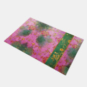 ワイルドピンクグランジのダマスク – Doormat, Rug ドアマット (アングル)