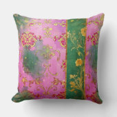 ワイルドピンクグランジダマスク – 枕 (正面)