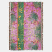 ワイルドピンクグランジダマスク – 毛布 (正面縦)